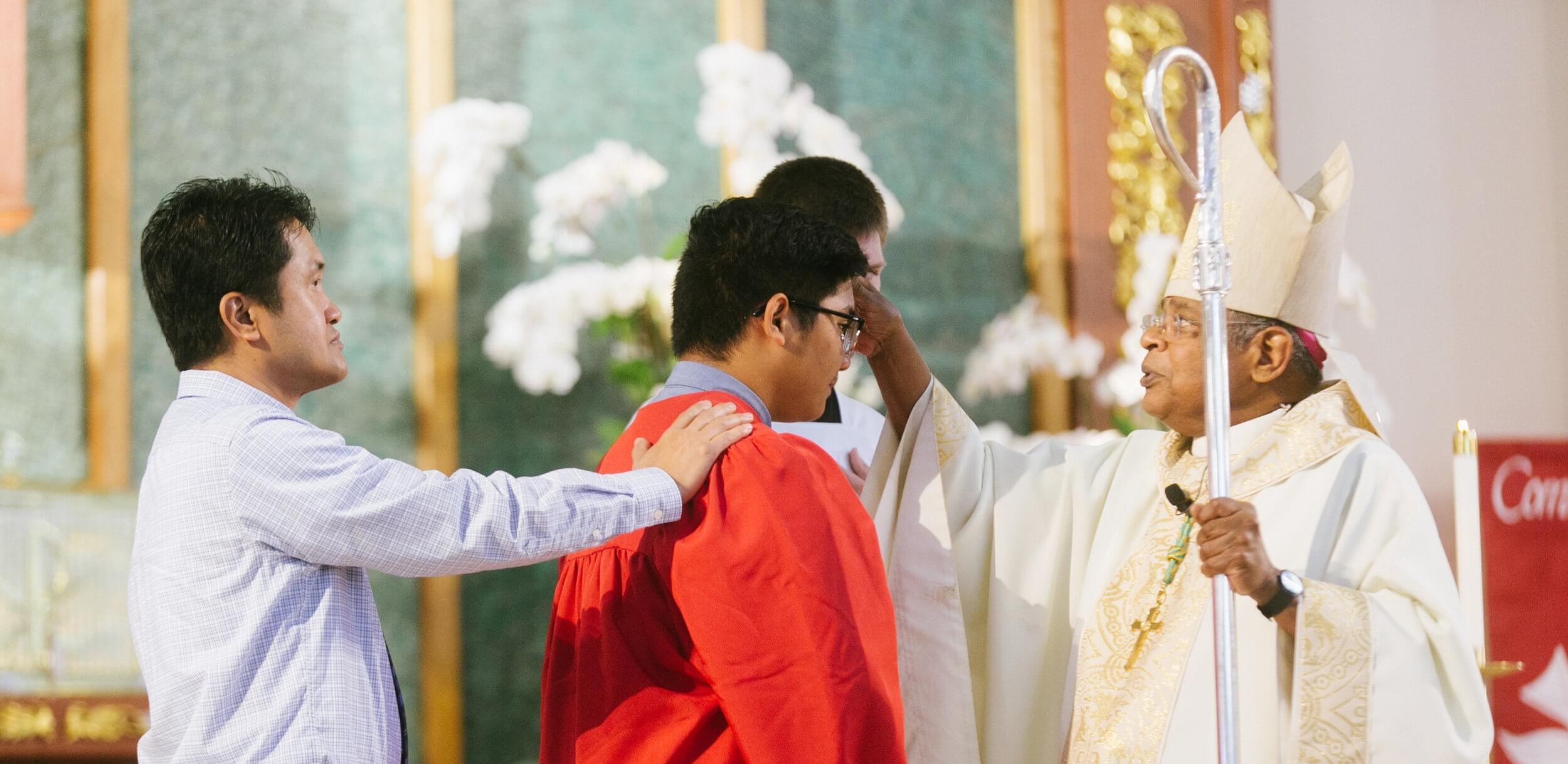 what is the process of catholic confirmation